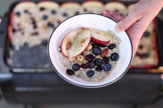 Cast Iron Cooking With The BioLite FirePit: Campsite Oatmeal