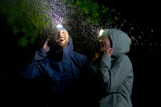 Waterproof headlamps and lanterns