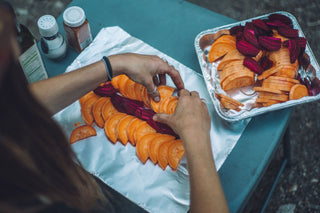 FirePit Cookbook: Sweets & Beets with Miso-Tahini Dressing