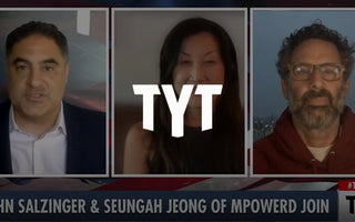 Seungah Jeong and John Salzinger talk about their COVID-19 Experience with TYT