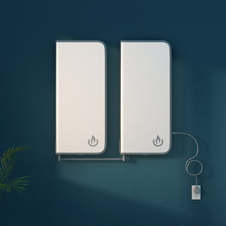 Backup Complete two-unit battery backup system for a refrigerator and freezer.