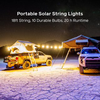Solar String 18' Warm White