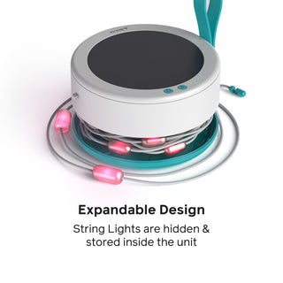 Solar String Lights: 44' Color